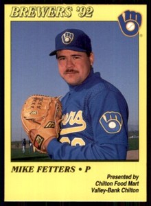 1992 Milwaukee Brewers Police Waukesha PD, Sports Cards and Delicious Mike