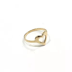 Anello Cuore traforato in oro giallo 750% - AN50/O - Bild 1 von 3
