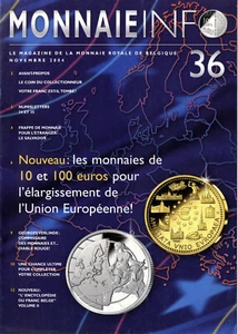MAGAZINE DE LA MONNAIE ROYALE DE BELGIQUE n°36 - Imagen 1 de 1