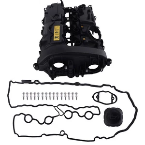 Valve Cover Assembly for BMW B48 2.0L Models 2016-2020 w/Mounting Hardware - Picture 1 of 12