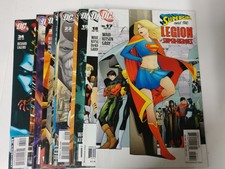 Superman Supergirl and the Legion of Super-Heroes lot of 10 17-34 VF/VF+ Bagged