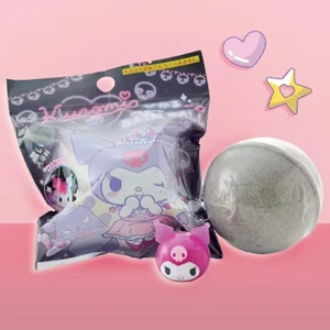 Sanrio Kuromi Bath Bomb With Mystery Light-Up Figure Inside Japan Import NEW - Picture 1 of 5