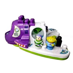 Disney Toy Story MEGA BLOKS First Builders Buzz Lightyear Claw Alien Spaceship - Picture 1 of 21