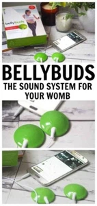 BellyBuds Baby-Bump Headphones Prenatal Bellyphones Pregnancy Speaker System - Picture 1 of 3