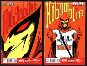 AXIS HOBGOBLIN #1 & 2 | Marvel 2014-15 | Sehr guter Zustand/NM - Bild 1 von 2