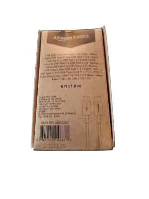 Usb - Type C To Usb - Type C 6 Ft/1.8 M Amazon Basics - Image 1 of 2
