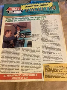 Vintage Foley Belsaw  Bulletin, January  1983 Vo 56 Number 1 Used, VG Condition - Picture 1 of 21