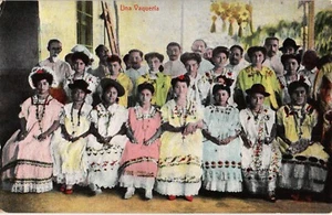 México? Postal antigua vintage Una Vaqueria (700) - Imagen 1 de 2