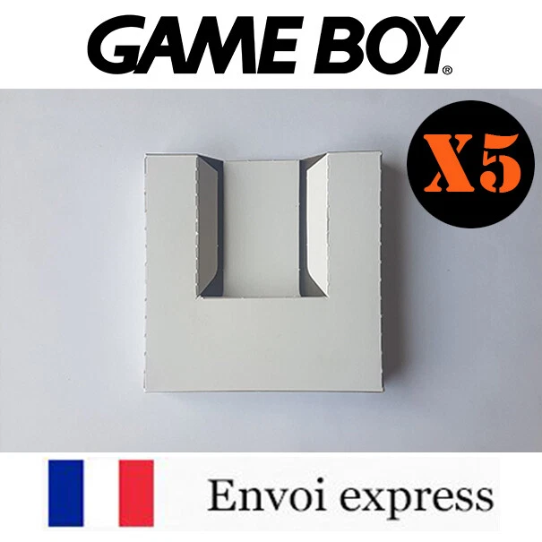 5X Cale neuve pour boite de jeu Game boy & GBC (color) - insert inner tray inlay