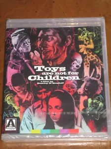 TOYS ARE NOT FOR CHILDREN Special Edition w/Booklet (1972) (Blu-Ray) ARROW: NEW! - Picture 1 of 2