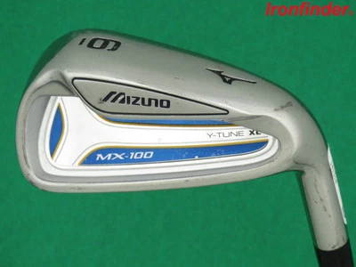 Mizuno MX-100 Single 6 Iron Steel Shaft Stiff Flex Mens Right Handed Good Cond - Image 1 of 4