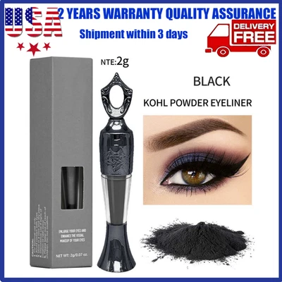 Lasting South African Egyptian Style Eyeliner Powder for Eye Makeup Enhancing - Image 1 of 4