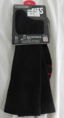 Se adapta a calcetines Business Crew negro lana merino XL ultraligeros nuevos Foto 1 de 4