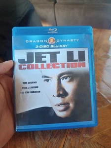 Jet Li Collection (Blu-ray) The Legend/Fist Of Legend/Tai Chi Master  - Foto 1 di 5