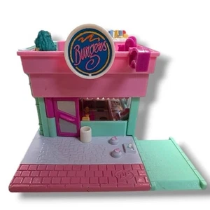 VTG Polly Pocket 1994 Drive Thru Burger Stand -  Bluebird - Please read - Picture 1 of 5