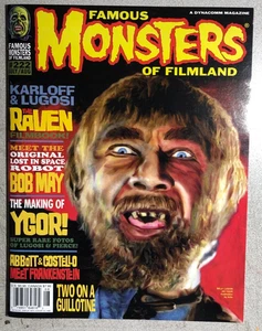 FAMOUS MONSTERS #222 (1998) Dynacomm Magazine FINE- - Picture 1 of 3