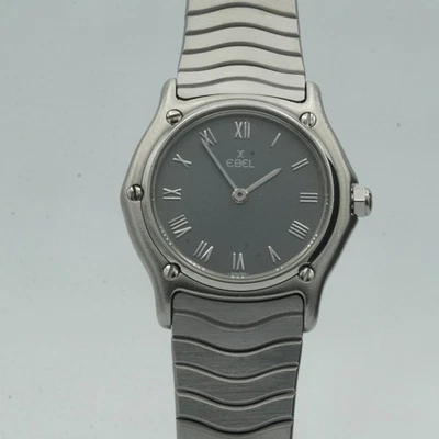 Reloj Ebel Classic Wave para mujer 28 mm acero vintage con acero cuarzo 9087121 E349 Foto 1 de 4