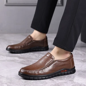 Zapatos informales para hombre de moda transpirables mocasines suaves cómodos - Imagen 1 de 8