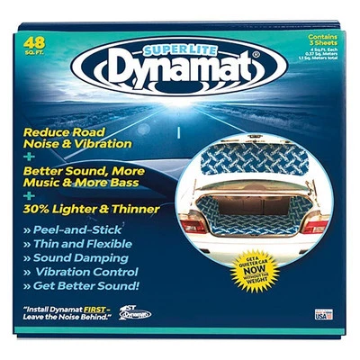 Dynamat Superlite Bulk Pack 48 кв. футов звукоизоляция 10648 - Изображение 1 из 4