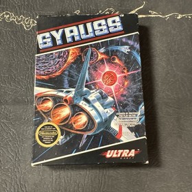 Gyruss (NES, Nintendo Entertainment System, 1989) With Box - Tested