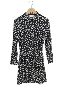 VILA Vestido tipo blusón Mujeres Vestido Talla EU 38 negro-blanco look casual - Imagen 1 de 5