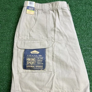 Savane Khaki Cargo Hiking Shorts British Khaki Mens Size 44 S8SB0001 NWT - Picture 1 of 9