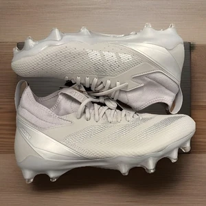 Adidas Adizero Impact IF2487 Gray Silver Metallic Football Cleats Mens Size 11 - Picture 1 of 8