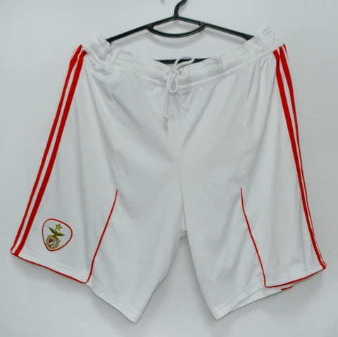 BENFICA 2010/2011 HOME FOOTBALL SHORTS JERSEY ADIDAS SIZE L ADULT Cover