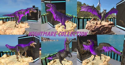 Arche Survival Ascended Nightmare rex yuti wyvern argy theri eggs pve PC/XBOX/PS5