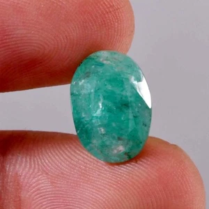 EXCEPCIONAL Piedra Preciosa Esmeralda Colombiana Verde Natural 5,60 Ct Certificado - Imagen 1 de 4