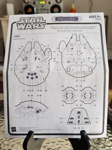 Manuale HASBRO SW MILLENNIUM FALCON 2004 - BEN CONSERVATO / ECCELLENTE / NO STIX - Foto 1 di 6