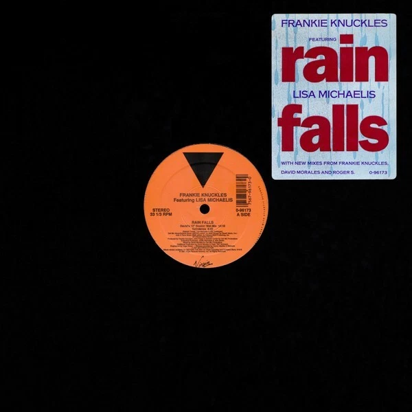 Frankie Knuckles Featuring Lisa Michaelis Rain Falls 12 INCH LP NEW - Image 1 of 1