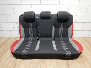 Asiento trasero Skoda Rapid Spaceback Montecarlo con respaldo negro gris Isofix - Imagen 1 de 8