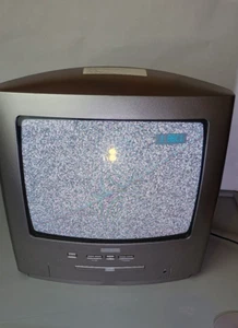 Philips CRT Retro Gaming TV Monitor DVD Combo 240p 14 Inch 14PT6107/05 - Picture 1 of 14