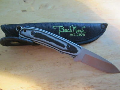 Benchmark Fixed Blade 7 1/2" Knife In Nylon Sheath - Image 1 of 4