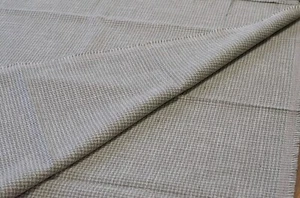 Vitale Barberis Canonico VINTAGE Fabric 1.70m - 25% SILK Cotton Linen - Green Br - Picture 1 of 15