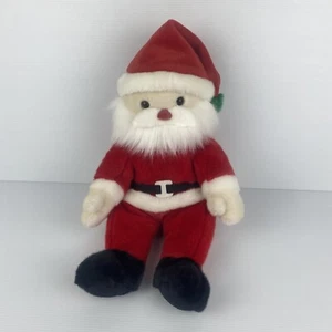 TY Beanie Buddies Collection Santa Plush Vintage 2000 Christmas Soft Doll 38cm - Picture 1 of 12