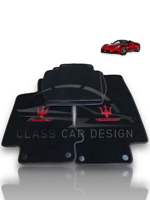Alfombrillas para Maserati Ghibli Levante Quattroporte Granturismo Grecale MC20 Foto 1 de 4