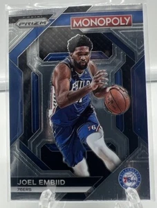 2023-24 Panini Prizm Monopoly Joel Embiid #PS7 Silver Prizm Philadelphia 76ers - Picture 1 of 4