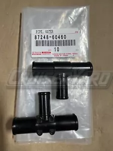 New OEM Pack of 2 Toyota Land Cruiser LX470 UZJ100 Sienna Heater Tee 87248-60460 - Picture 1 of 1