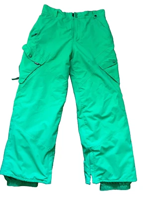 Ripzone Core Snow Pants - Youth x Large - Neon Green - Snowboard Ski - 5000mm - Image 1 of 4