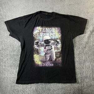 Avenged Sevenfold THE STAGE astronaut T shirt Black Size L - Picture 1 of 8