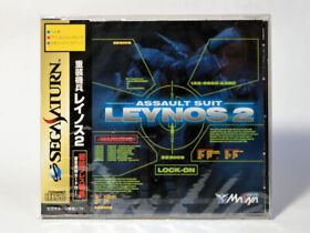 Assault Suit Leynos 2 Sega Saturn Game Software Masaya Japan Deadstock
