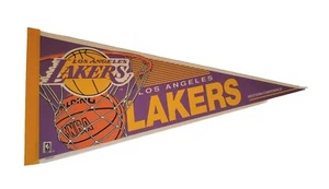 Vintage Los Angeles Lakers NBA Pennant WinCraft - Western Conference - Picture 1 of 9