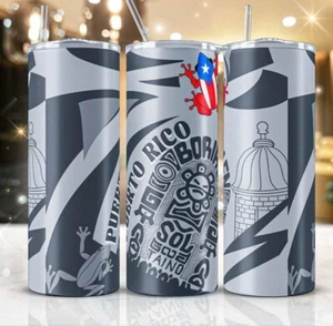 20oz STAINLESS STEEL TUMBLER TOOLED LEATHER - PERSONALIZED PR - Picture 1 of 4
