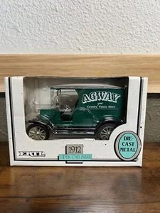 Vintage ERTL Die Cast Metal 1912 Ford Agway Open Cab Bank - Picture 1 of 3