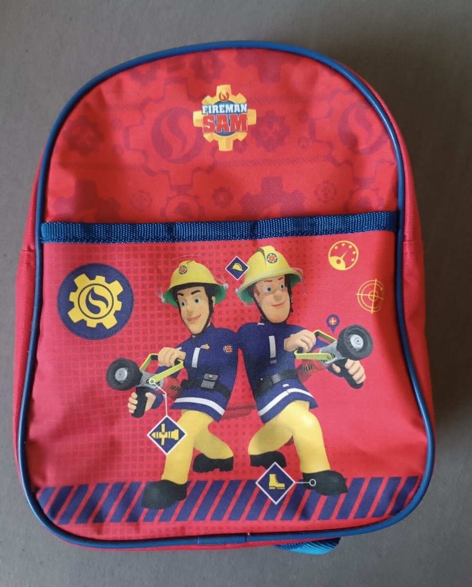 feuerwehrmann sam rucksack mit brustgurt