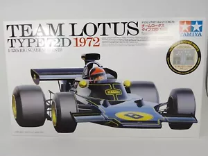 Tamiya Lotus Type 72 D Emerson Fittipaldi World Champion 1972 1/12 12046 - Foto 1 di 2