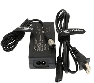 Sound Devices XL-WPH3 AC Power Adapter 4 Pin Male Hirose to AC for 702T Recorder