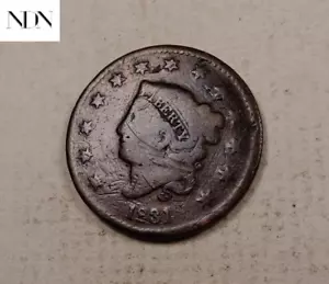 1831 Krönchenkopf großer Cent - #LC214 - Bild 1 von 3